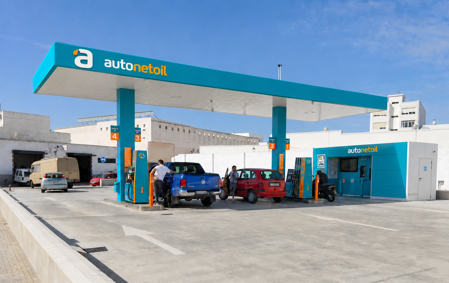Nuevas estaciones en Andalucia Autonetoil participó en el FIS 2024
